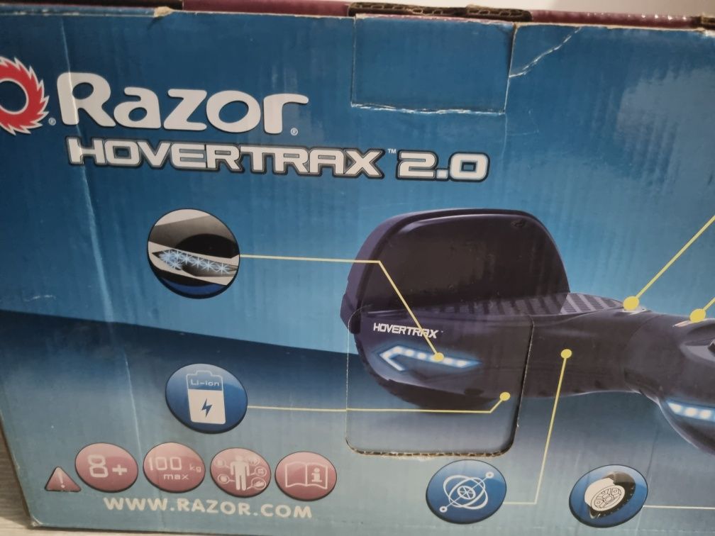 Scuter electric(hoverbord)Razor Hovertrax 2.0(negru albăstrui)