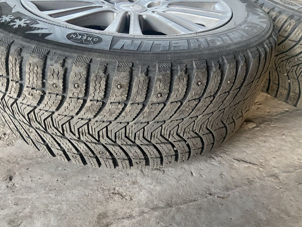 Шины с дисками для мерседес Michelin 225/55/r16