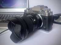 Fujifilm X-T3 с объективом Sigma 18-50 f2.8
