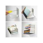 Bibliotecă Raft pentru cărți Invizibil