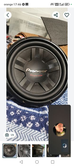 Vând subwoofer auto