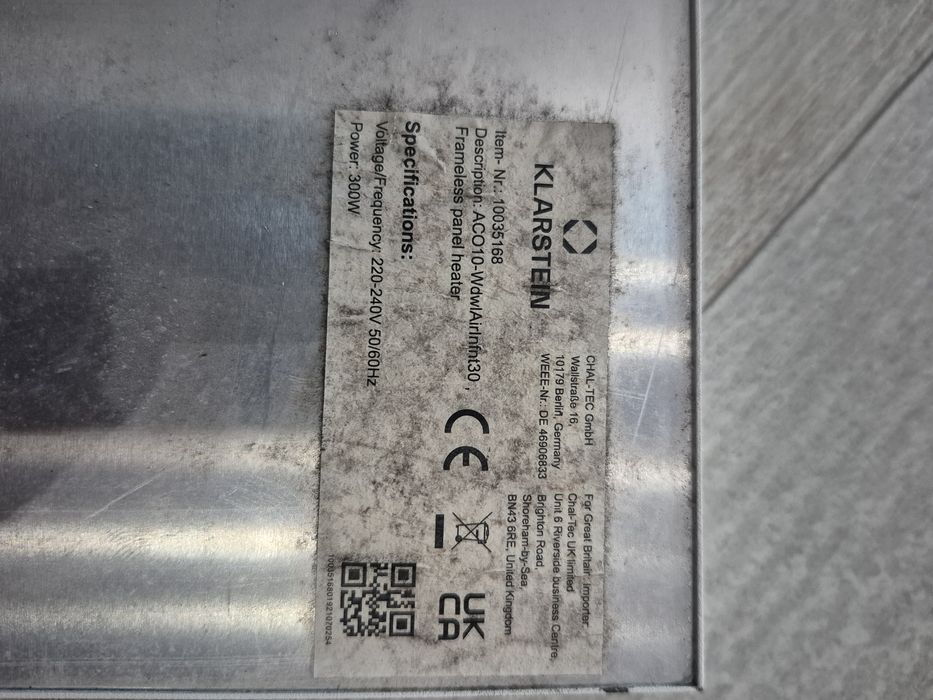 Конвектор klarstein