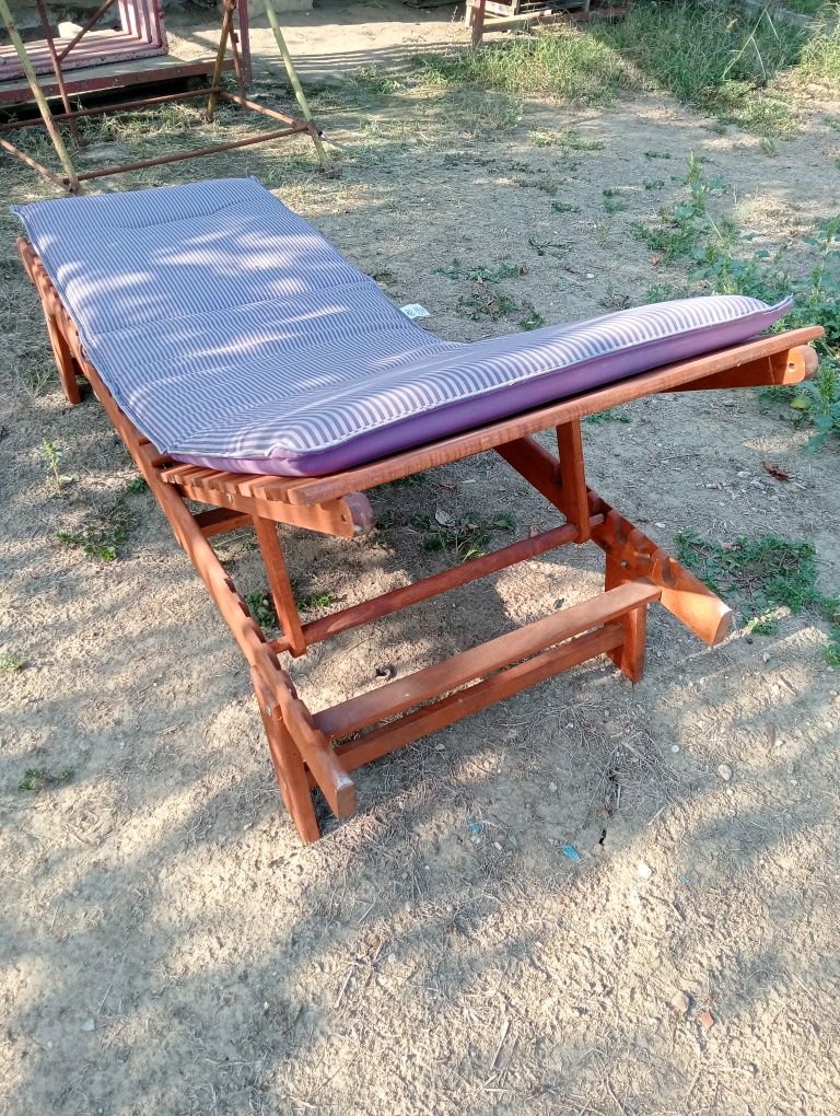 Șezlong lemn fag
