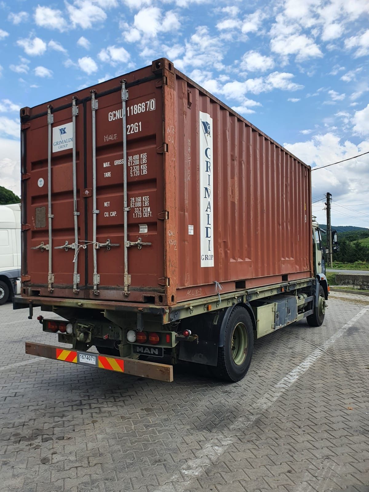 Container metalic 6 metri