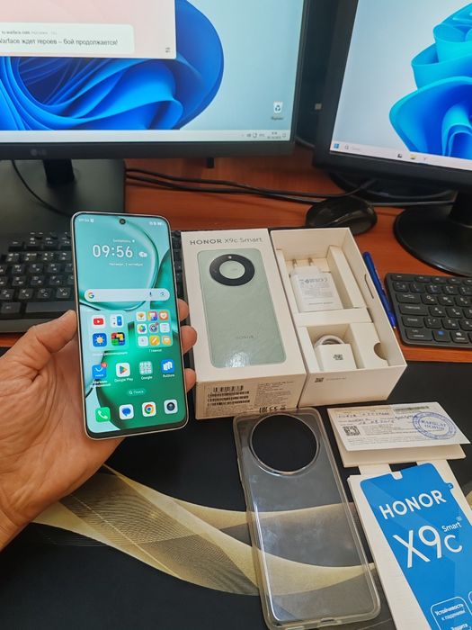 Honor X9c 8/256gb(2025)1oylik telefon ideal iwlawi zur aybi yuq tozza