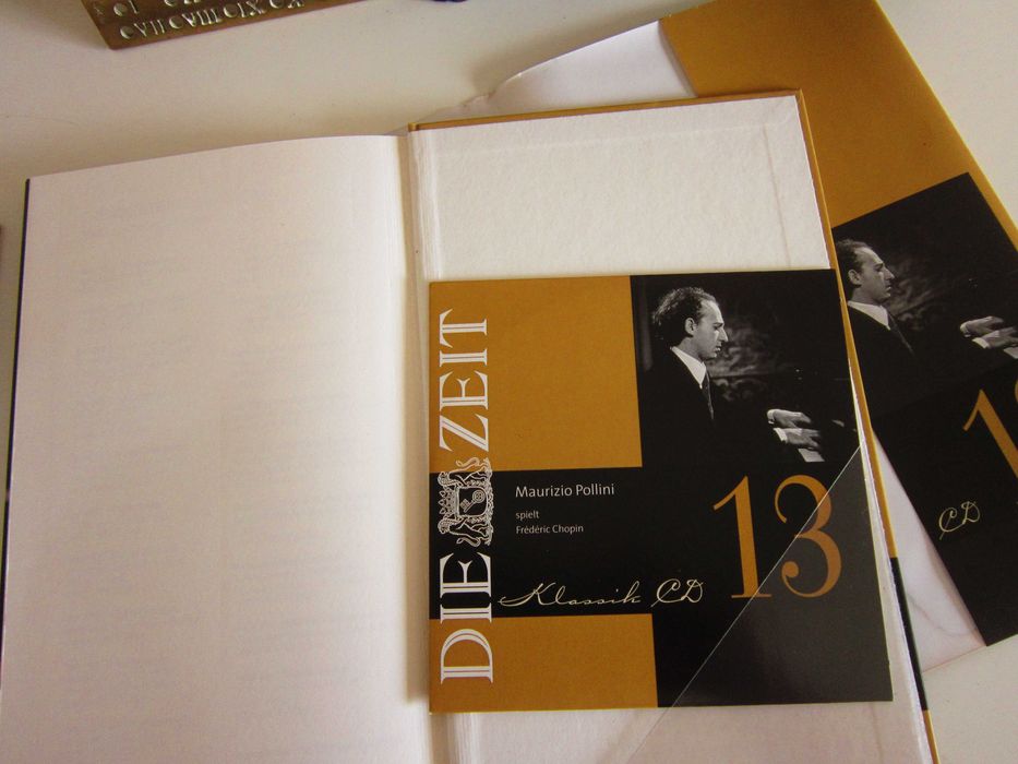 cd+carte Maurizio Pollini pian-Chopin Nocturne,Ballads,Polonaise etc