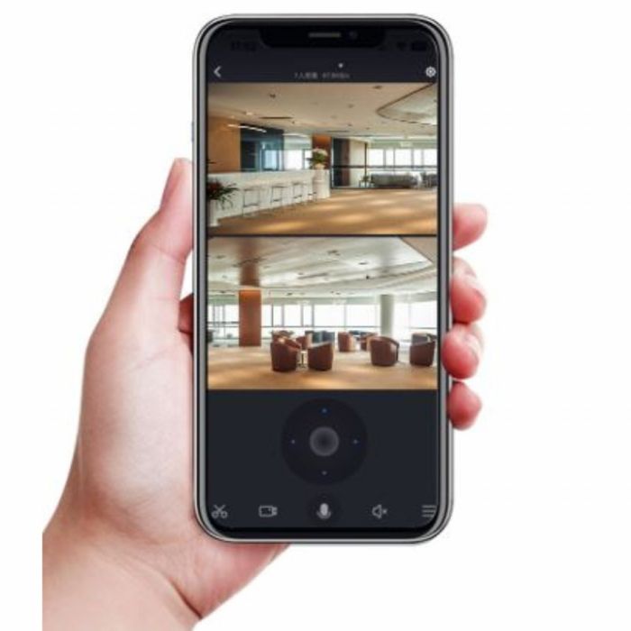 Високотехнологична външна камера за наблюдение с интелигентно нощно ви