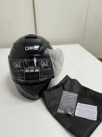 Шлем Gike глянцевый черного цвета