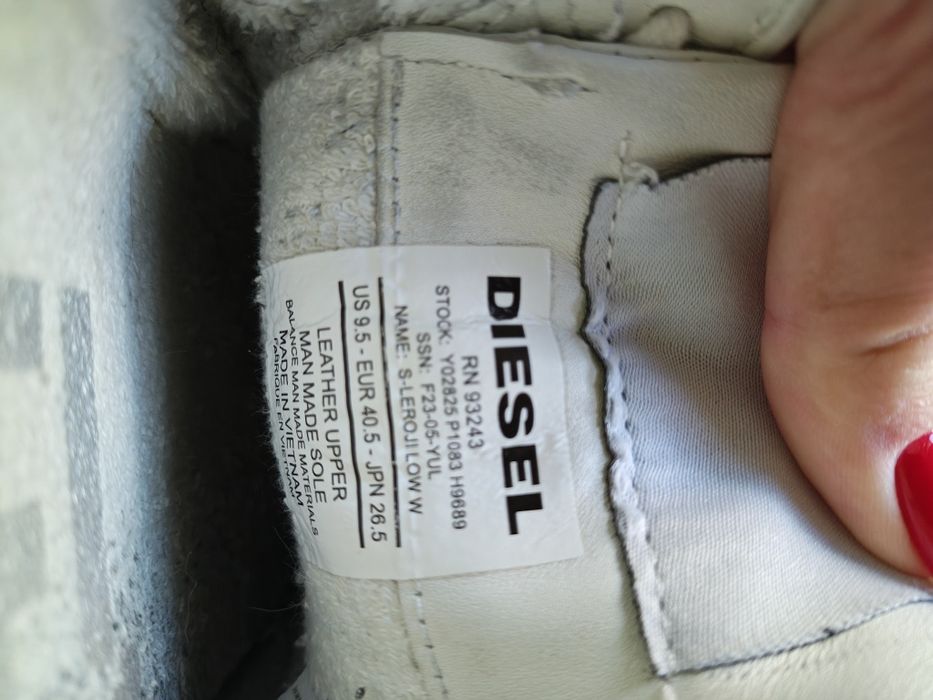 Кожени маратонки Diesel