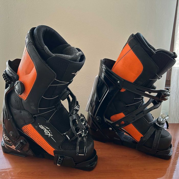 Clăpari ski Apex - Mărimea 31 (EU 47), confortabili