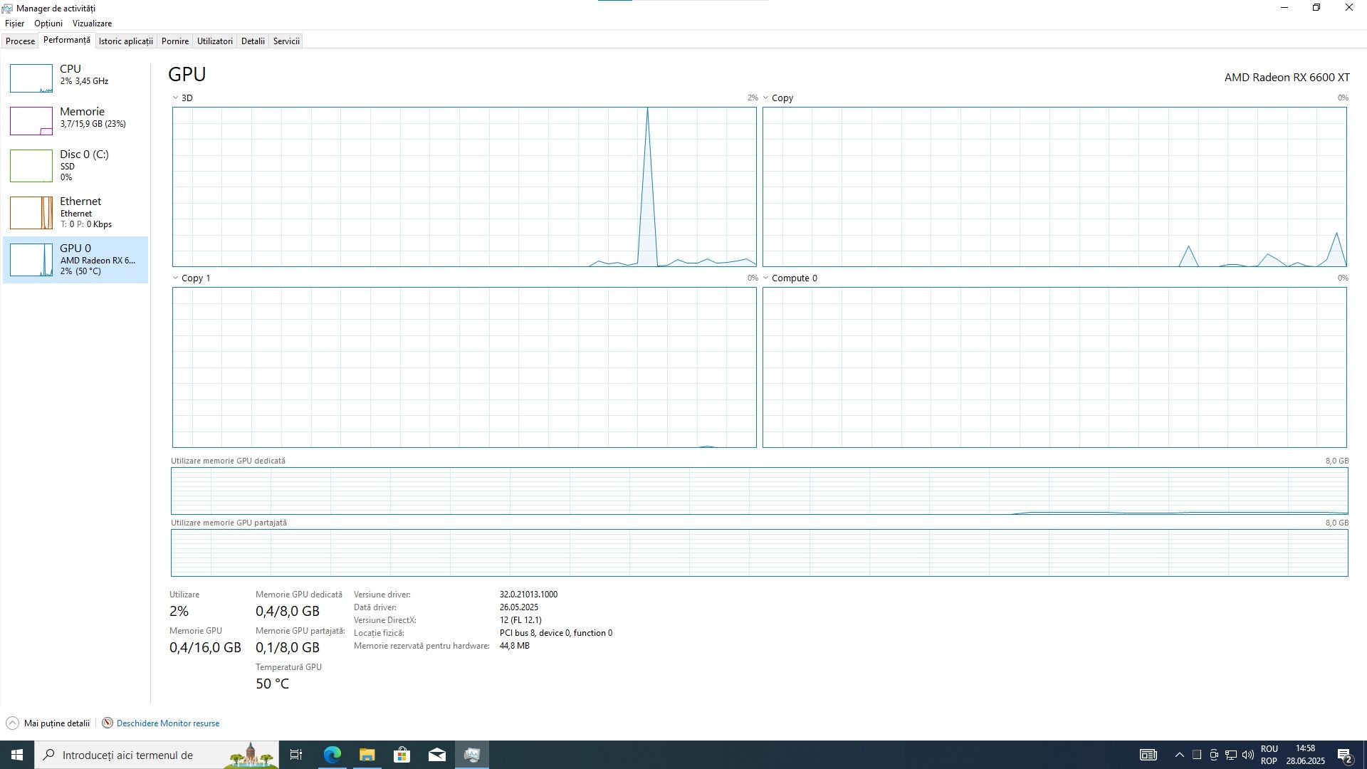 PC Gaming Ryzen 5 3600/16GB RAM 3600/RX 6600XT/SSD