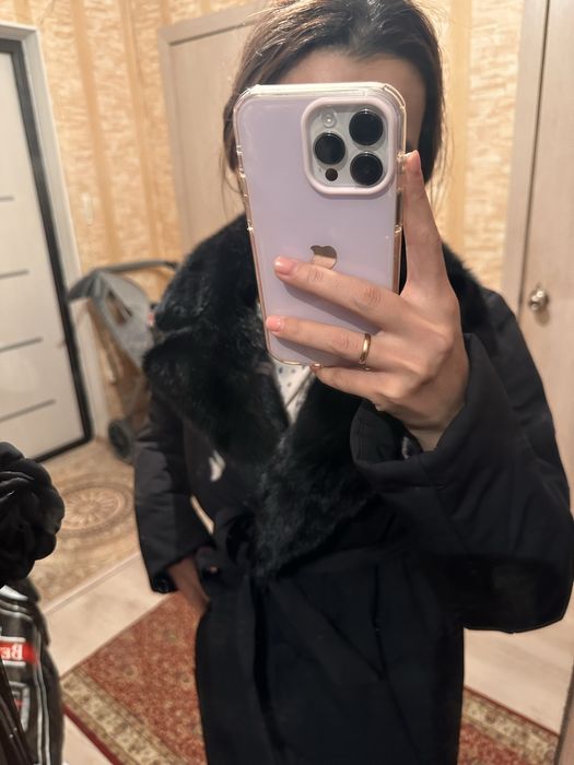 Куртка с норковым воротником