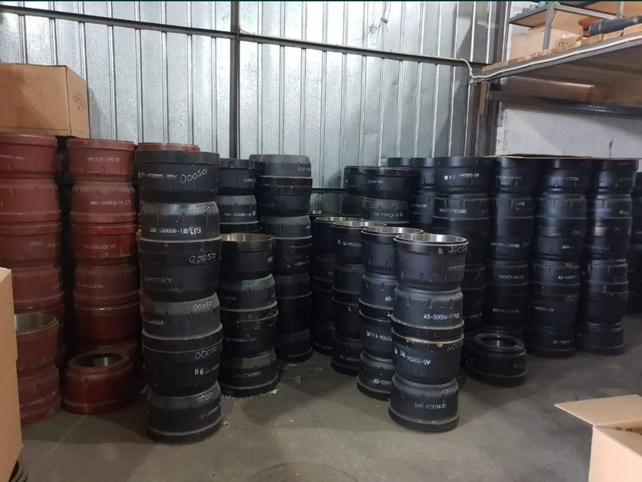 Барабан тормозной на грузовики.