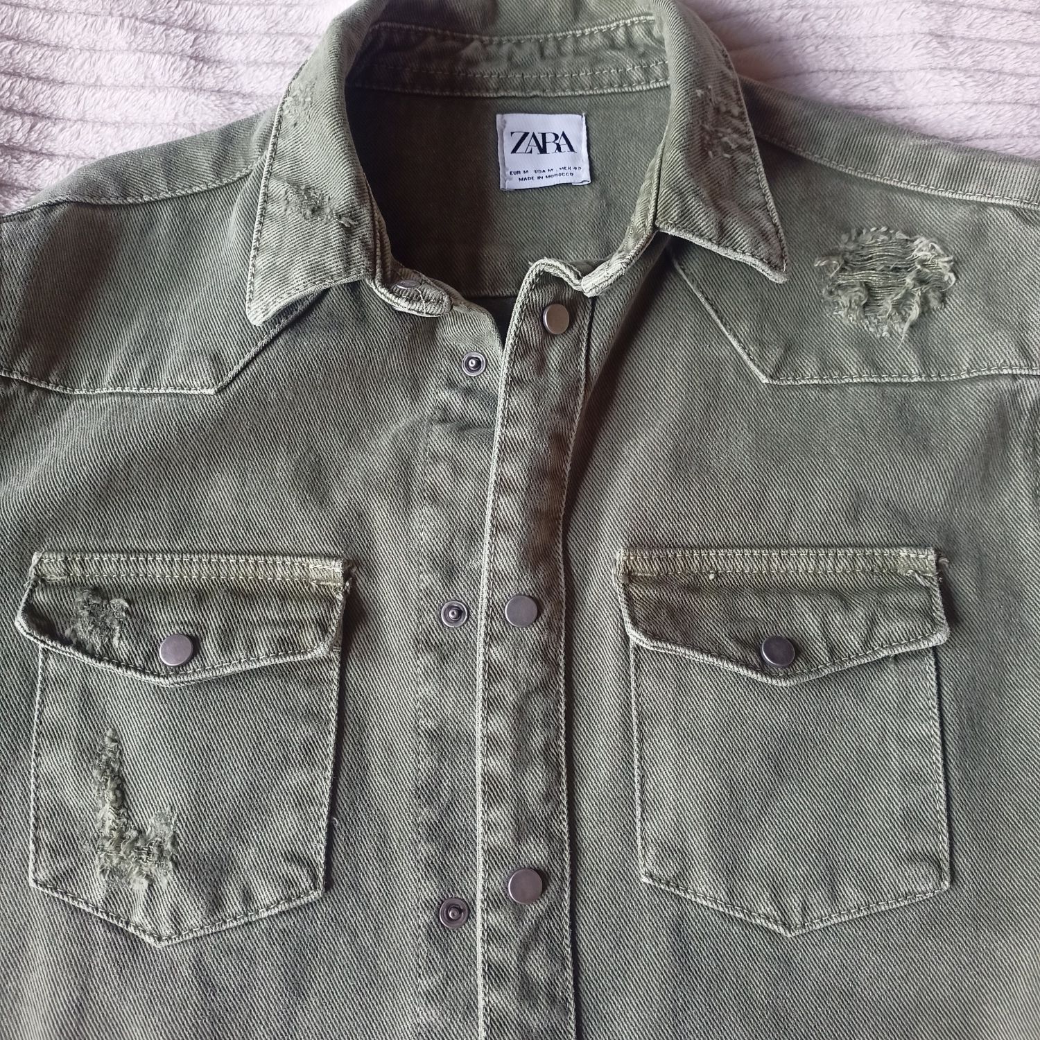 Дънкова риза Zara