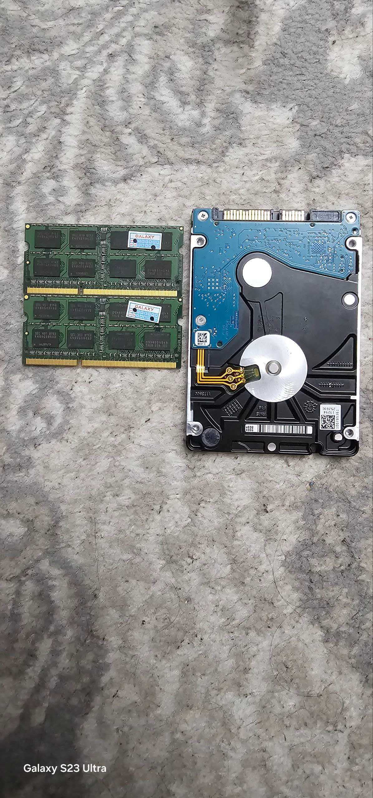 Noutbuk uchun hdd va OZU