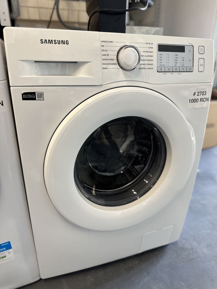 Mașini de spălat rufe standard sau cu uscător Samsung, Beko, Whirlpool