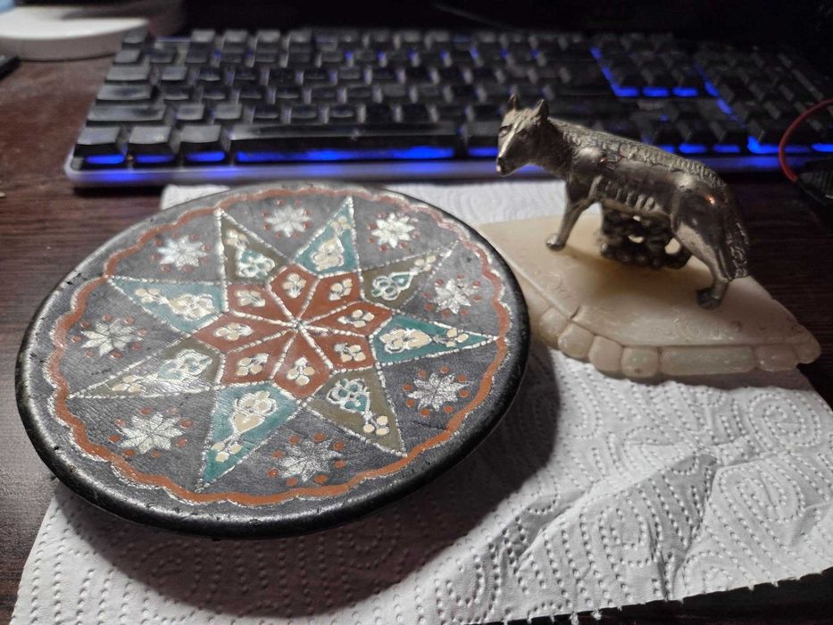 Lot vintage de 11 obiecte de decor diferite