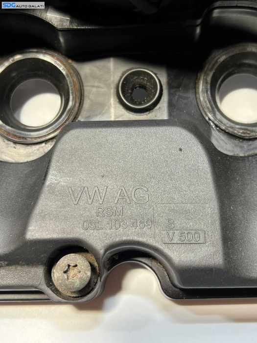 Capac Culbutori Chiulasa Chiuloasa Motor Volkswagen Passat B8 2.0 TDI CRLB DBGA DBGB DDAA DFCA DFEA CRLD DFGA CRGA DEKA 2015 - 2020 Cod 03L103469S