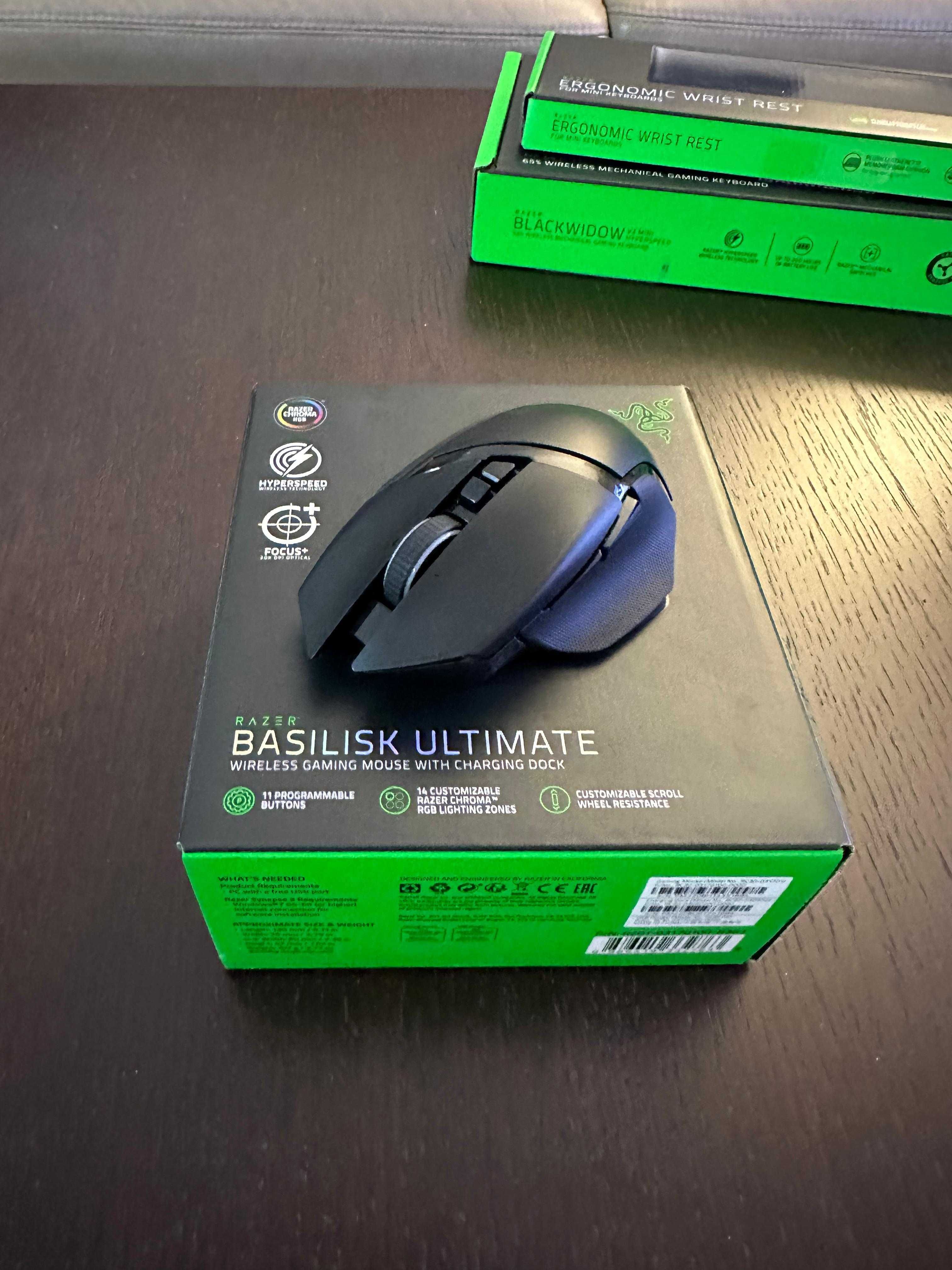 Mouse Gaming Razer Basilisk Ultimate + Charging Dock