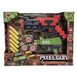 Pixel Gun Minecraft Комплект играчки пистолети с меки стрели