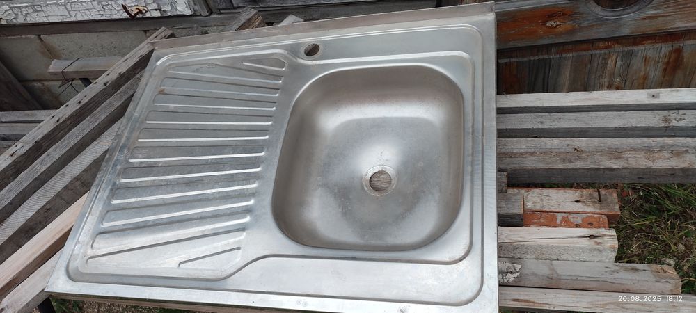 Большая мойка с пляжиком