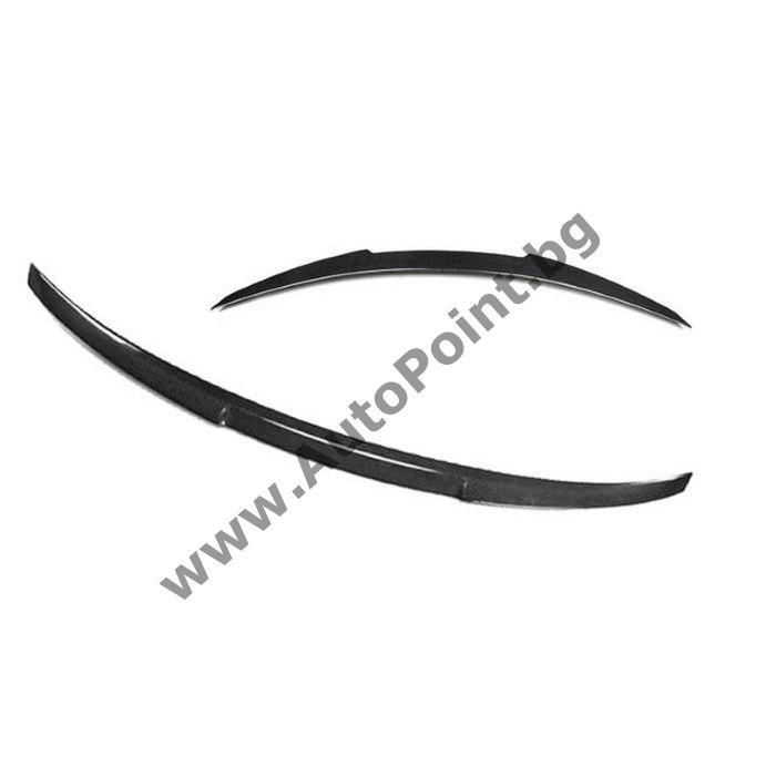 Спойлер Универсален BATMAN дизайн 122см черен пиано лак