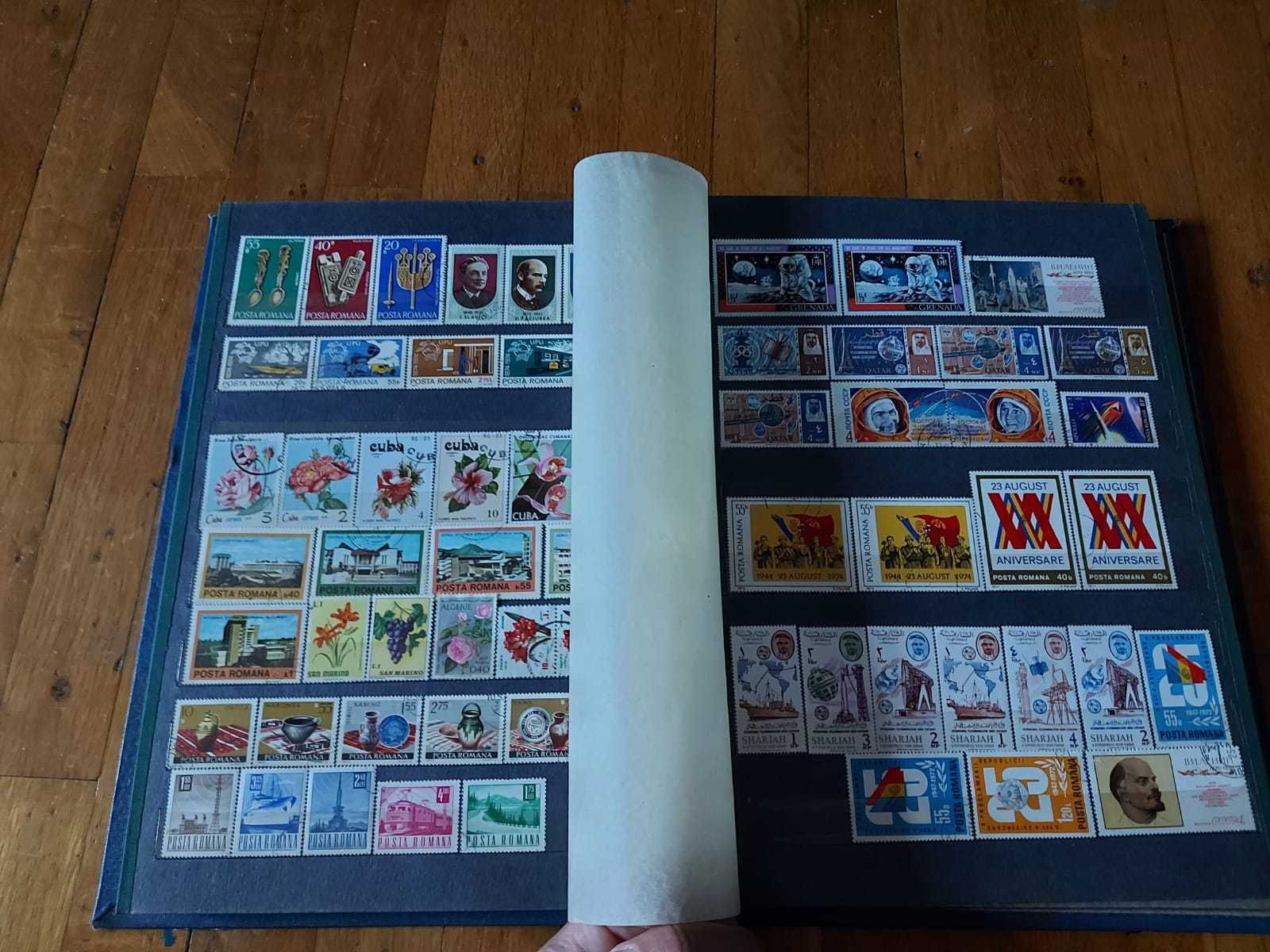 Clasor cu timbre 14 pagini