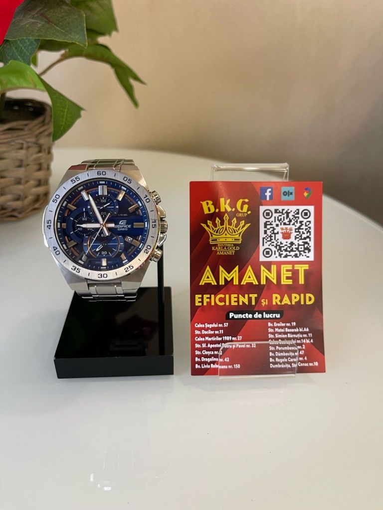 Casio Edifice 5579 Amanet BKG