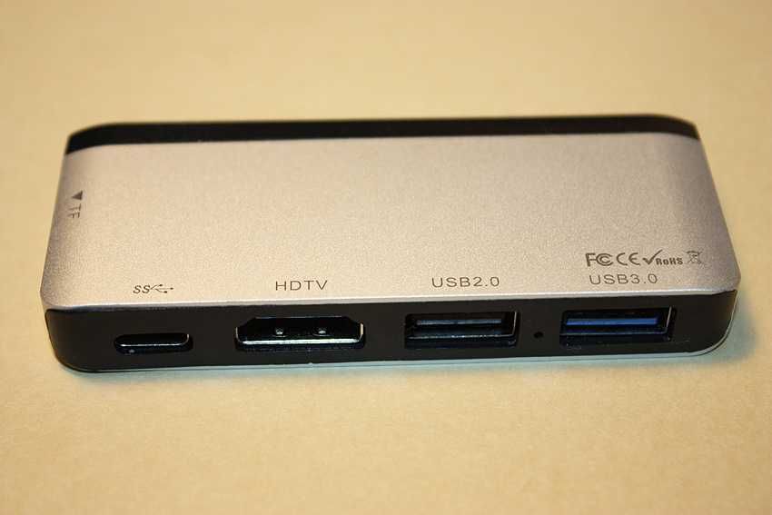 HUB adaptor pt Surface Pro 8 (USB C, HDMI 4K, USB 2.0 + 3.0, card TF)