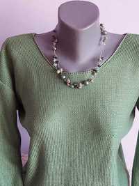 Bluză verde,tricotata,one size,