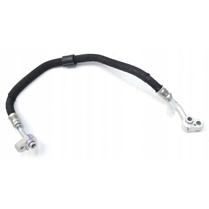 Conducta aer conditionat Audi A4 20, A5 20, motor 2.0 TDI, 2.0 Tfsi, 3.0 TDI, 1.4 Tfsi, 1.5 Tfsi, 2.9 V6 T, 3.0 V6 T, furtun inalta presiune, Compresor - Condensator, freon : R134A/R1234yf, Iesire :