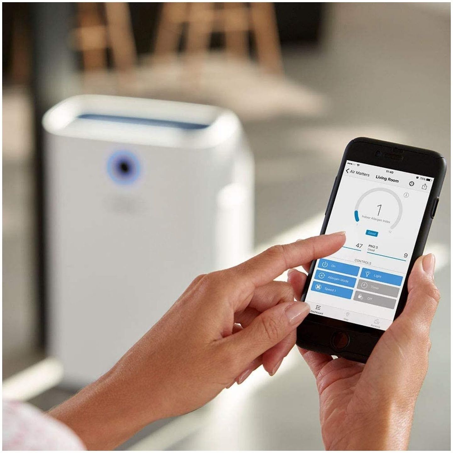 Очиститель и увлажнитель воздуха Philips AC2729. 80m²