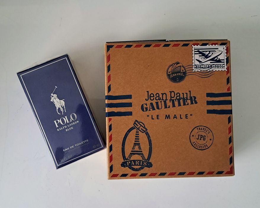Parfum 100% original POLO Blue + Jean Paul Gaultier le male