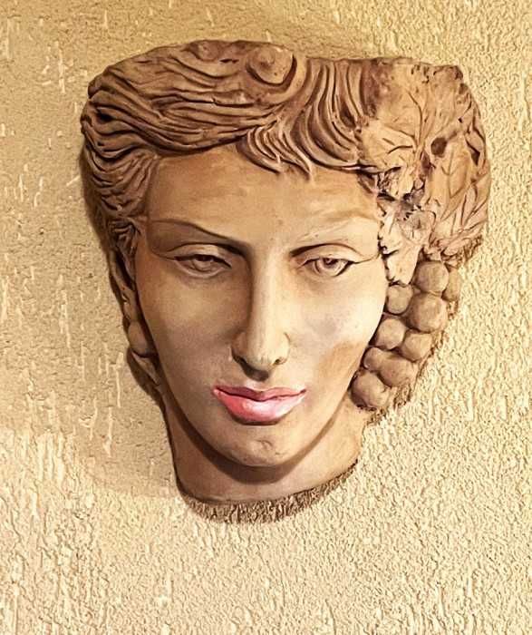 Deosebita statueta Art Deco-ceramica emailata-Anglia