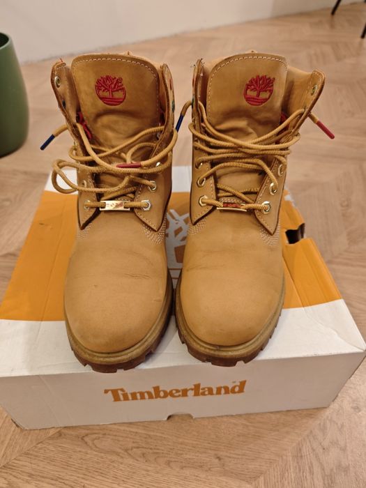 Непромокаеми боти Timberland от набук