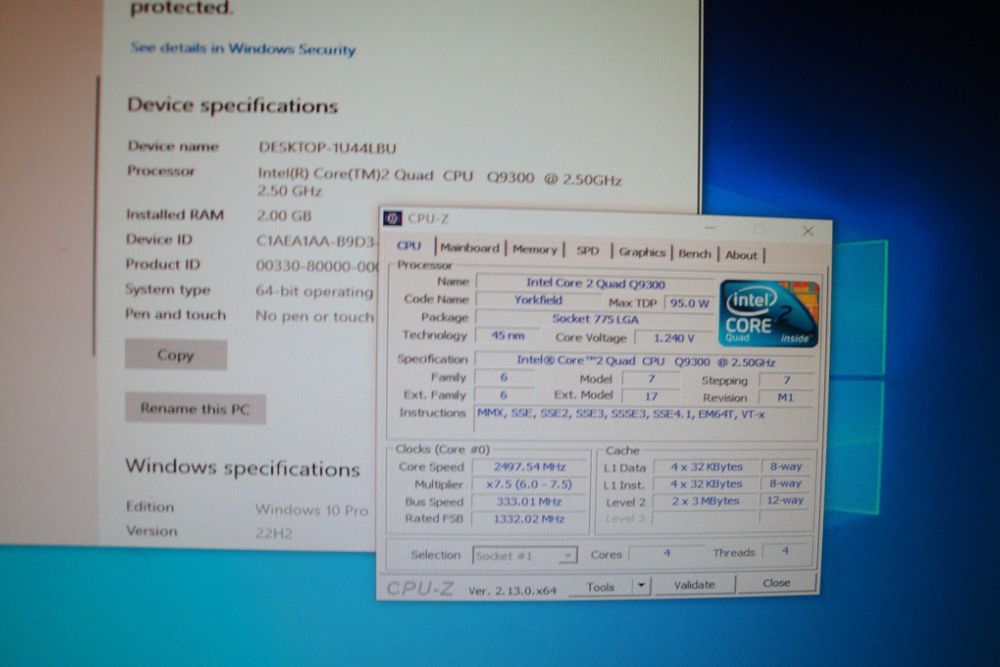Procesor intel core 2 quad Q9300 2.5Ghz 4 core LGA 775