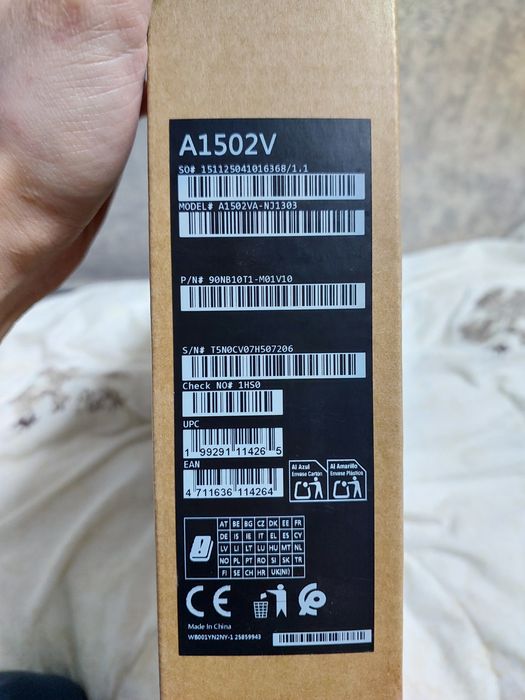 asus vivobook А1502V i5 16/512