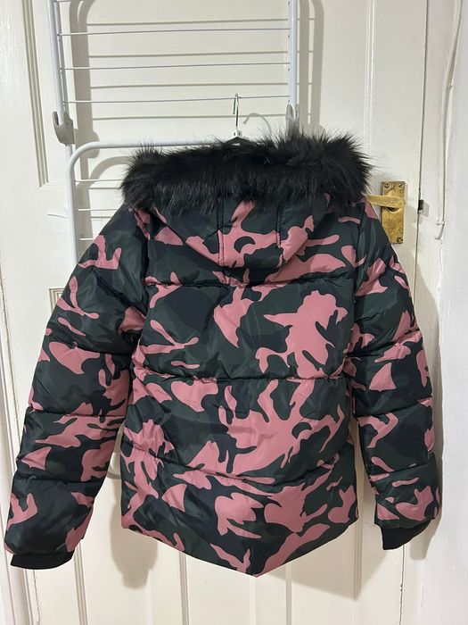 Зимно яке камуфлажно