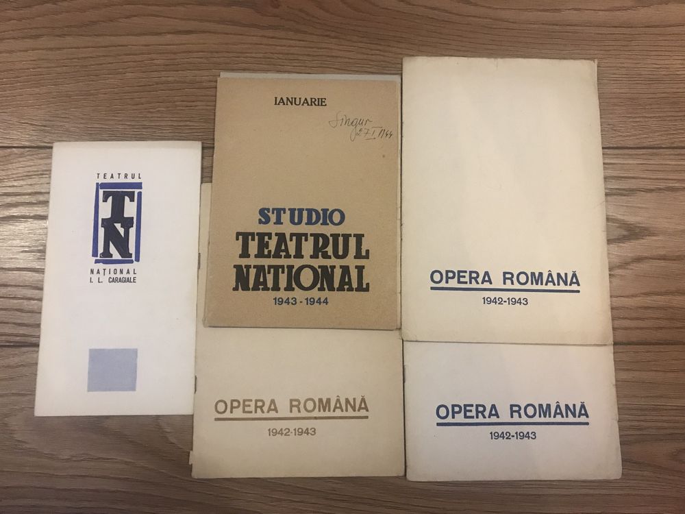 Program Opera Romana 1942-1943