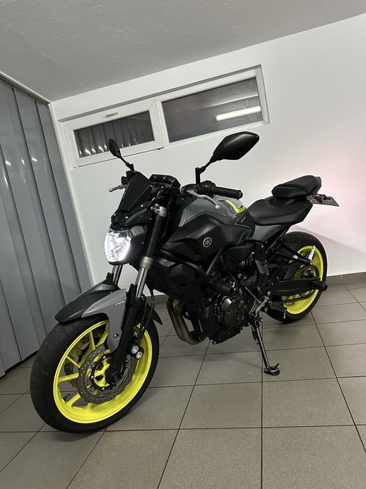 Yamaha MT07 A2 35 KW nu(ktm,honda,kawasaki)