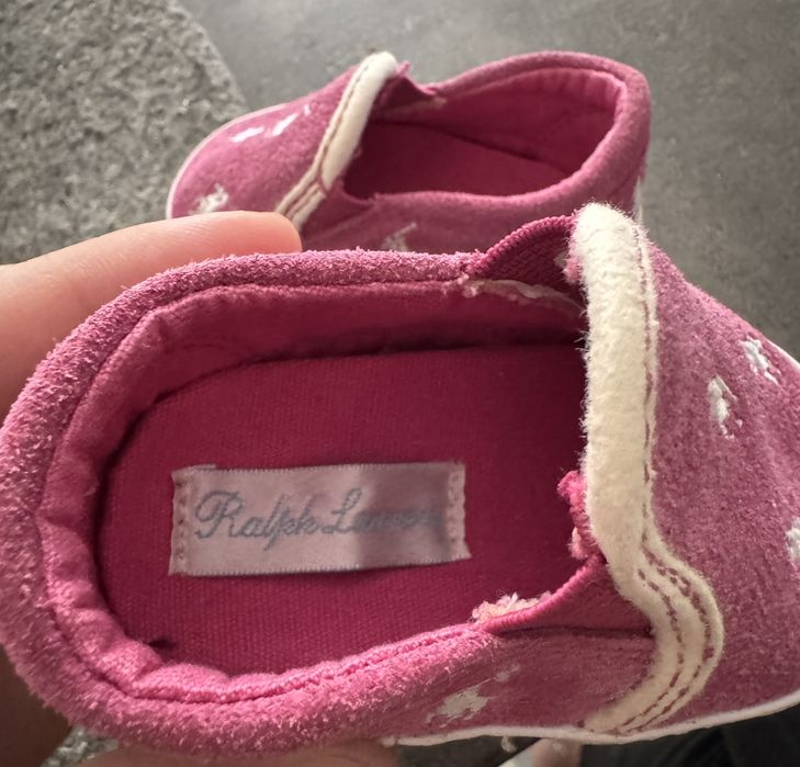 Incaltaminte bebelusi nou nascut originali Polo Ralph Lauren nr 16