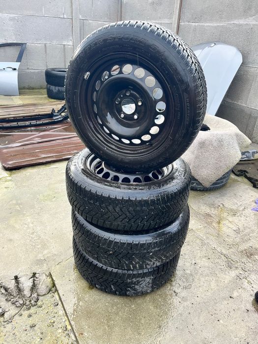 Jante de tabla cu anvelope 205/60/R16 (5x112)