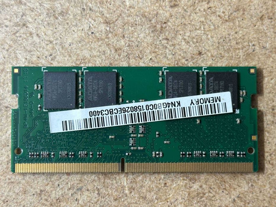 Модуль sodimm 4Gb (DDR4 2400MHz) adata AM1P24HC4R1 (2 шт)