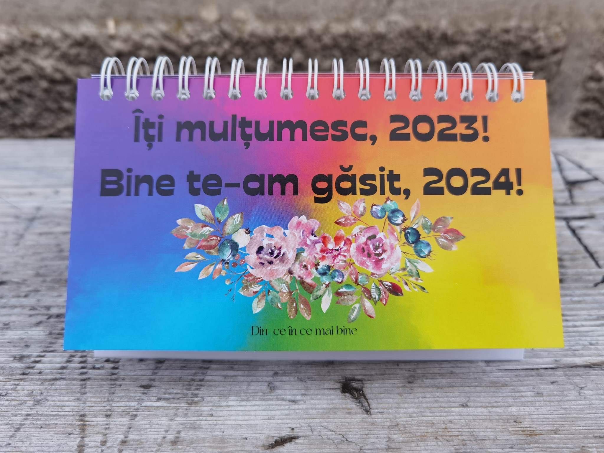 Calendar motivațional de birou 2023