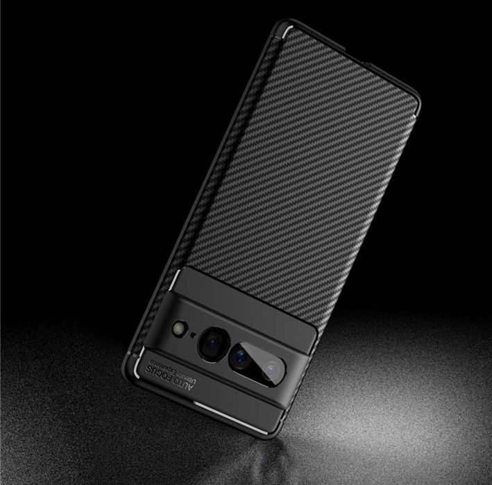 Husa Premium Antisoc model Carbon pt. Google Pixel 7 , Pixel 7 Pro