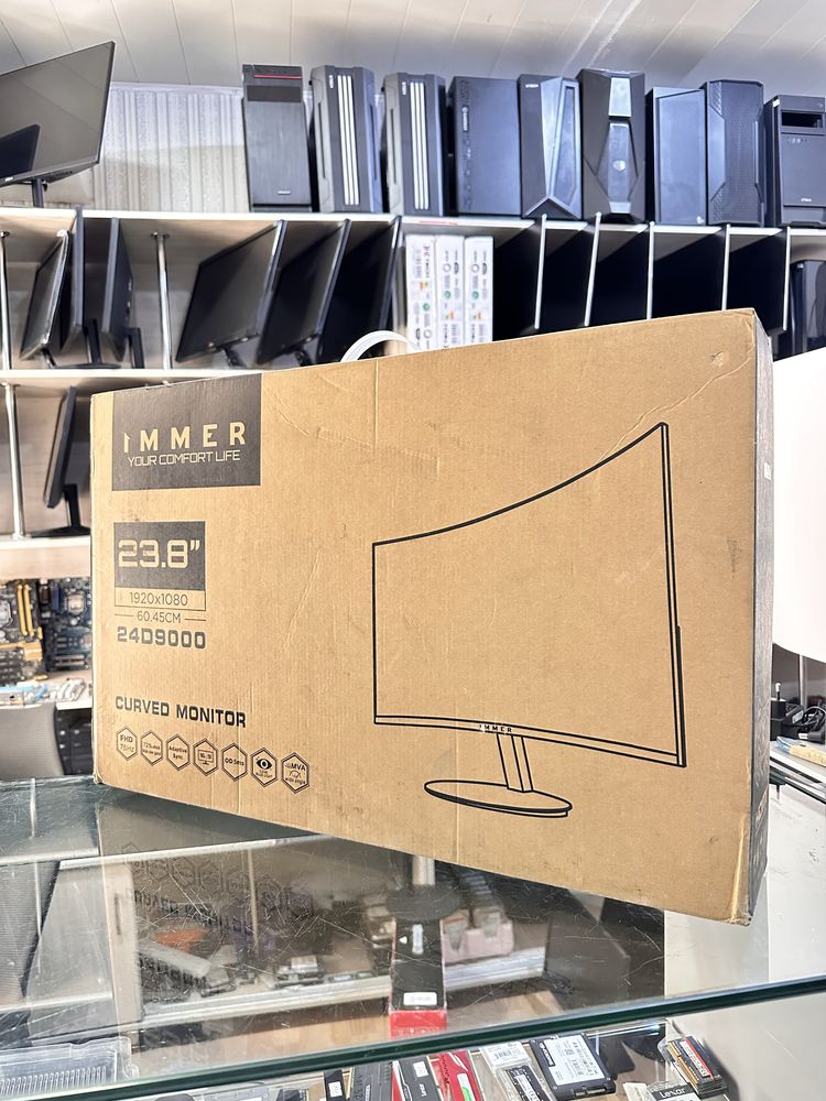Immer 24" 75hz Curved Manitor