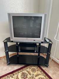 Телевизор JVC и подставка под телевизор