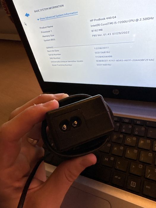 HP Probook 440 G4 fara hard