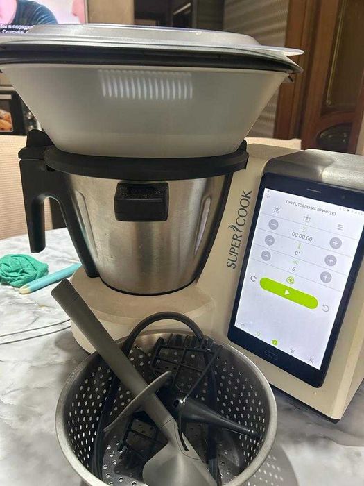 Продаю  Кухонный комбайн SUPERCOOK SC400 белый - Алматы