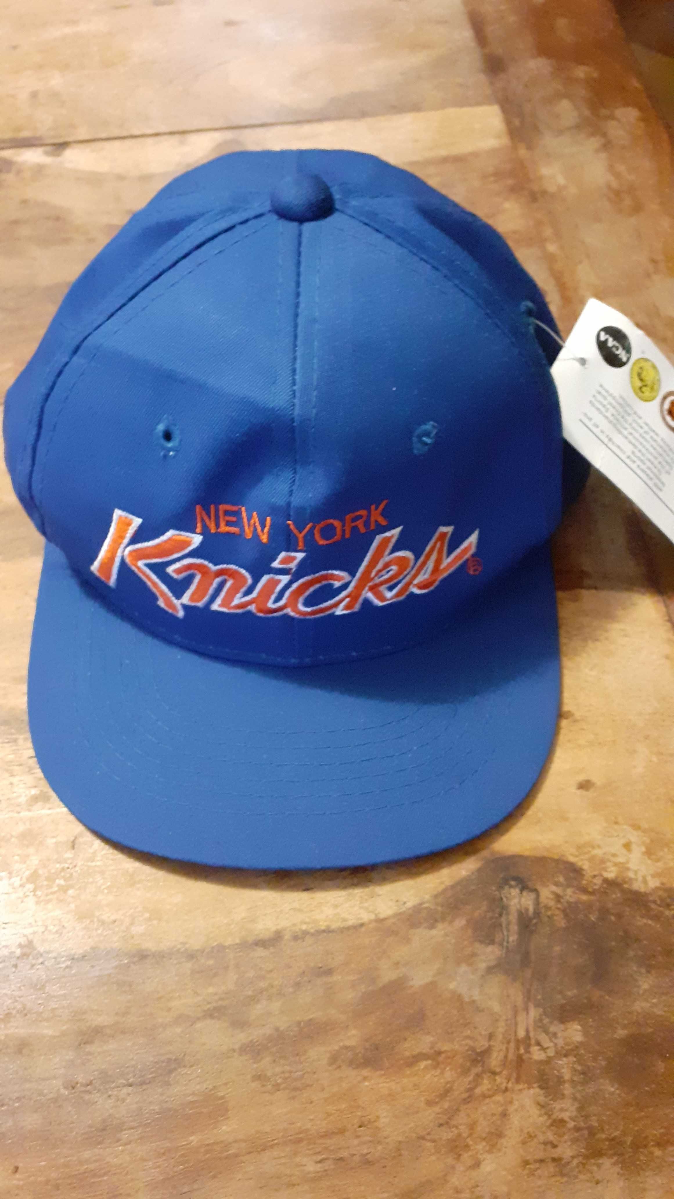 шапка козирка САЩ НБА NBA New York Kniks, за младежи, Везенков ориг